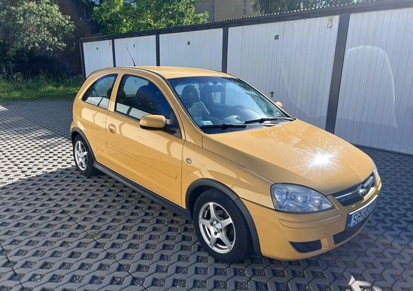 Opel Corsa cena 2900 przebieg: 206000, rok produkcji 2006 z Biała małe 79